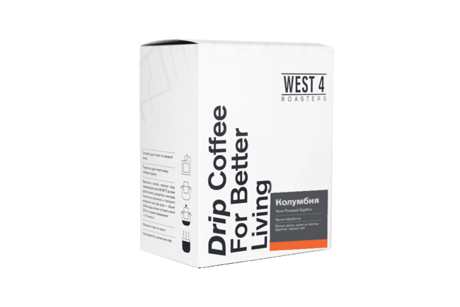 Кофе в дрип-пакетах Колумбия Уила Розовый Бурбон